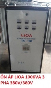lioa 100kw 3 pha ổn áp sh3 100k