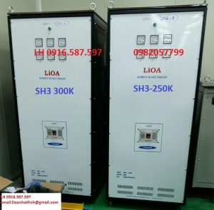 lioa sh3 250kii 3 pha cung cấp ổn áp 250kw cho dự án