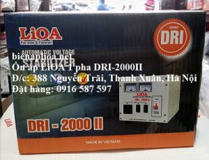 LIOA 2KVA DẢI 90V-250V – ỔN ÁP DRI 2000II
