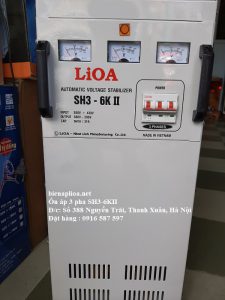 LIOA 6KVA 3 PHASE 380V-200V – LIOA SH3 6KII